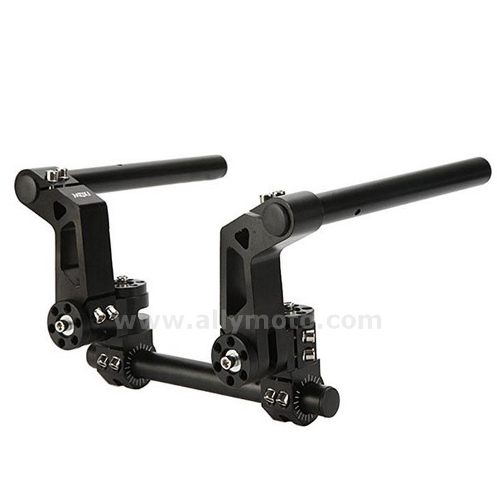 94 125Cc Motorcycle Scooter Adjustable Steering Handle Bar 7-8 Inch Removable Handlebar System Kit Billet Aluminum